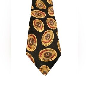 christian Dior Monsieur ties repeating‎ pattern concentric circles